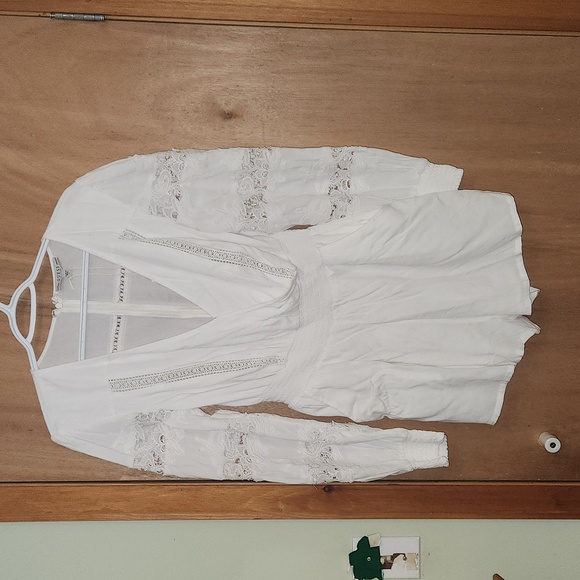 Guess Lumi Romper, White - Picture 2 of 5